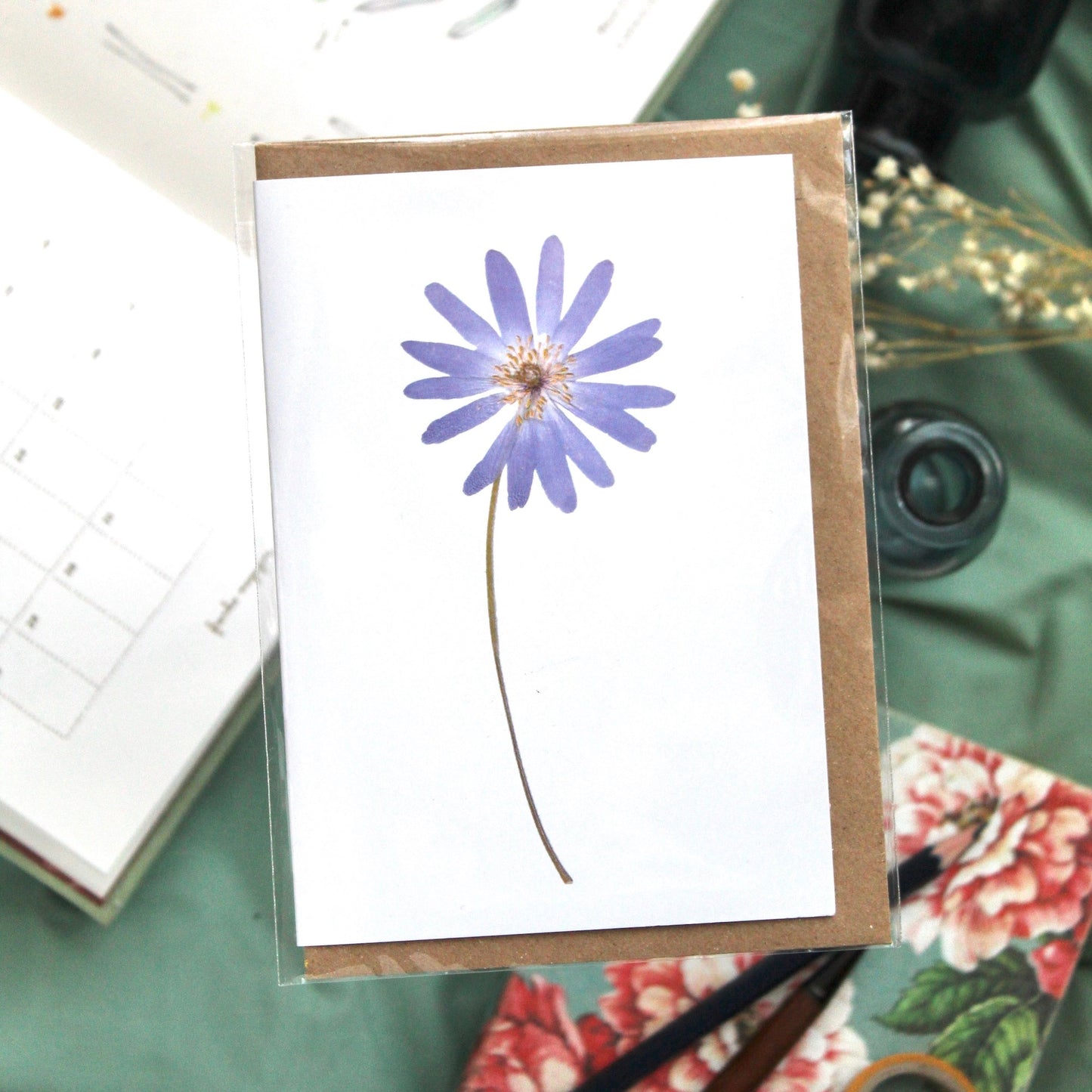 Botanical Cards - pack of 4