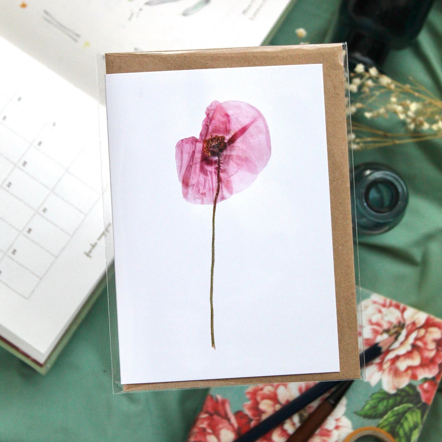 Botanical Cards - pack of 8